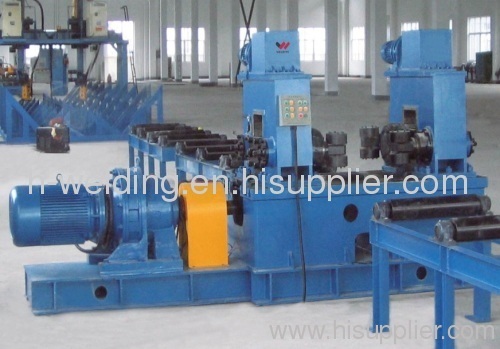 H-beam mechanical straightening machine