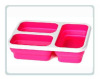 silicone 3 in 1 lunch box