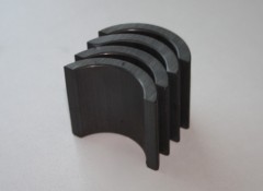 Super strong arc/segment ferrite magnet