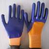 violet nitrile coated working gloves NG1501-13