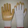 white PVC coated working gloves PG1514-1