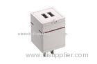 UL plug 100 - 240V 2.1 Amp 2100 Ma Wall Apple Ipad Usb Adaptor For Gps Devices