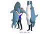 Professional Safety Animal Shark asleep bag