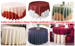 All kinds of table cloths,embroidery pattern table cloth,round table cloths