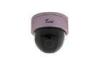 420 / 560TVL 1/3&quot; Sony Color CCD CCTV Vandal-proof Dome Camera Black / Violet Metal Case