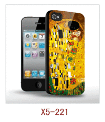 art painting picture 3d iPhone5 case,pc case rubber coated,with 3d picture,multiple colors available
