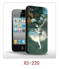 art painting picture iPhone5 3d case,pc case rubber coated,with 3d picture, multiple color cases available