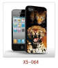 leopart pictrue iPhone5 case 3d pc case.pc case rubber coated, water resistant, multiple color cases