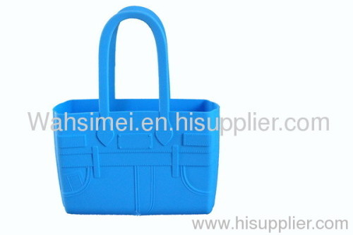 High quality silicone handbag for shoping with fashional design