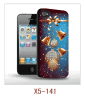 Christmas bells picture iPhone5 3d case,pc case rubber coated,with 3d picture, multiple color cases available