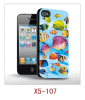 fishes picture 3d case for iphone5,pc case with rubber coated,multiple colors available