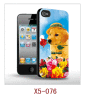 dog picture 3d case for iPhone5,pc case with rubber coated,multiple colors available