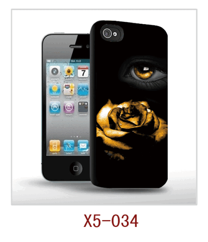 3d picture iphone 5 case,pc case rubber coated,multiple colors available