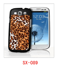 Samsung galaxy S3 3d case,pc case with rubber coated,multiple colors available