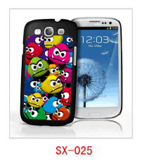 angry face picture Samsung Galaxy S3 3d case,pc case rubber costed,multiple colors available