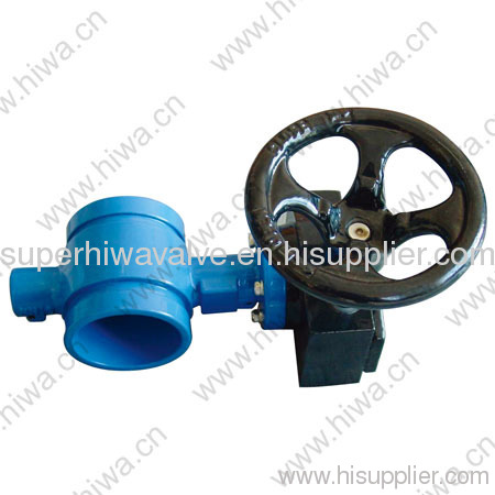 Grooved Butterfly Valve