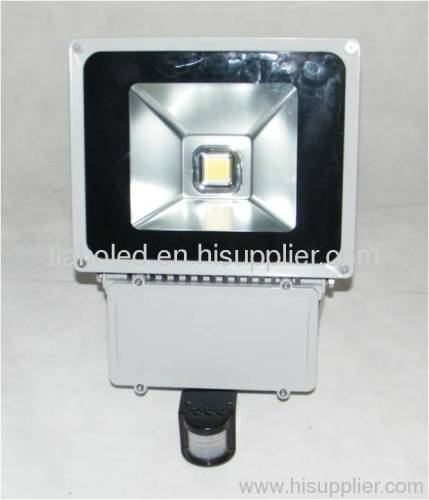 led flood PIR 100W led sensor lamp led motion CREE