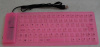 2013 fashion flexible silicone 85 key keyboards