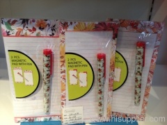 2pcs magbetic pad with pen