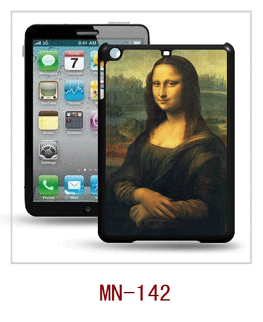 art painting picture ipad mini 3d case,pc case with rubber coating,multiple colors available