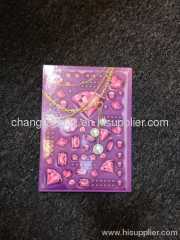 5*7 Hard cover notebook