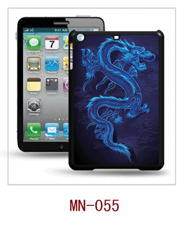 dragon picture ipad mini 3d case made from China,with 3d picture,pc case rubber coating,multiple colors available