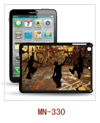 dancing picture 3d ipad mini case with movie effect, pc case,rubber coating,multiple colors available