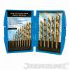 SILVERLINE 17Pcs titanium hss drill bit set plastic case