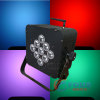 Stage Lighting / 9 3W tri-color Wireless Battery LED Flat Par / Par Can LED