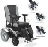 High-Low seat lift up power wheelchair
