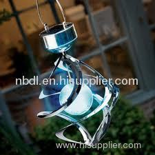 Solar wind turn lamps