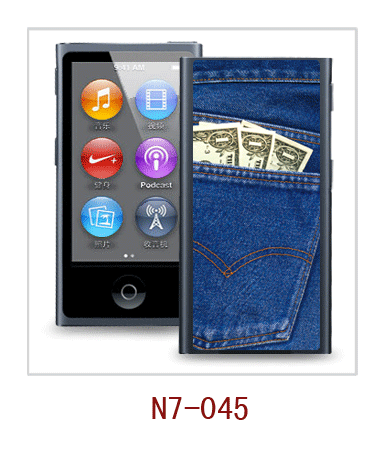 jeans picture picture 3d case for iPod nano use,pc case rubber coated,multiple colors available