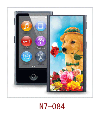 dog picture 3d iPod nano case,pc case rubber coated,multiple colors available
