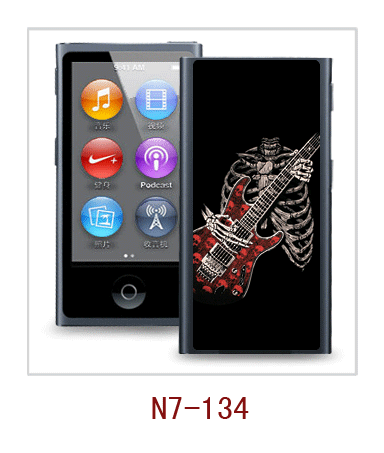skull picture ipod nano7 case with 3d picture made from China