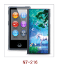 3d case with movie effect for ipod nano,pc case rubber coated,with 3d picture