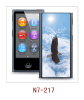 3d case for ipod nano7 with movie effect,pc case rubber coated,with 3d picture