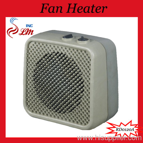 Portable Low Noise Fan Heaters/4 Settings Off/Fan/Low/High,1000W/2000W/Portable With Handle