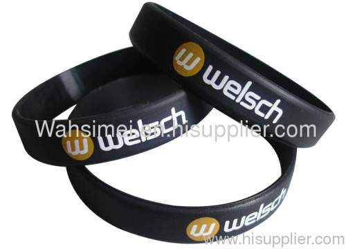 Silicone wristband factory direct sales custom silicon bracelet