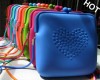 Colorful designer silicone handbag for lady