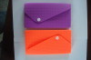 2103 stylish silicone women hand wallet