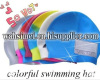 Most Popular colorful silicone swimming hat