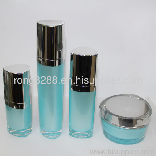 triangle acrylic lotion bottle