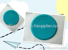 Soft silicone flying disc for pet