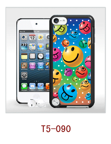 lovely face pictrue 3d cover for ipod touch 5 use,pc case with 3d picture, pc case rubber coated, water resistant,