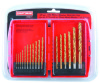 CRAFTSMAN 17Pcs titanium hss drill bit set plastic case