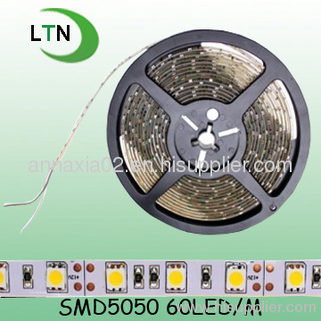 5050 300 5M LED Strip SMD Flexible light 60led/m non-waterproof warm/white/red/green/blue/yellow/RGB