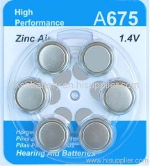 A675-zinc-air (Zn/O2)