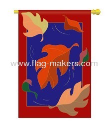 Custom maple leaves Garden Flags