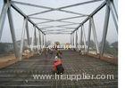 Hot - Dip Galvanized Simple Structure Steel Truss Bridge with Heavy Loading Capacity