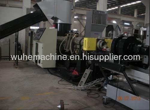 Plastic granulation /pelletization line